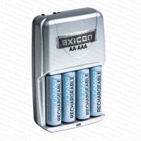 Axicon Portable Display NiMH Battery Charger