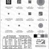 Conformance Calibration Standard Test Card for ISO/IEC Data Matrix Symbol Verifiers (AI-CCS-DM-E Rev C)